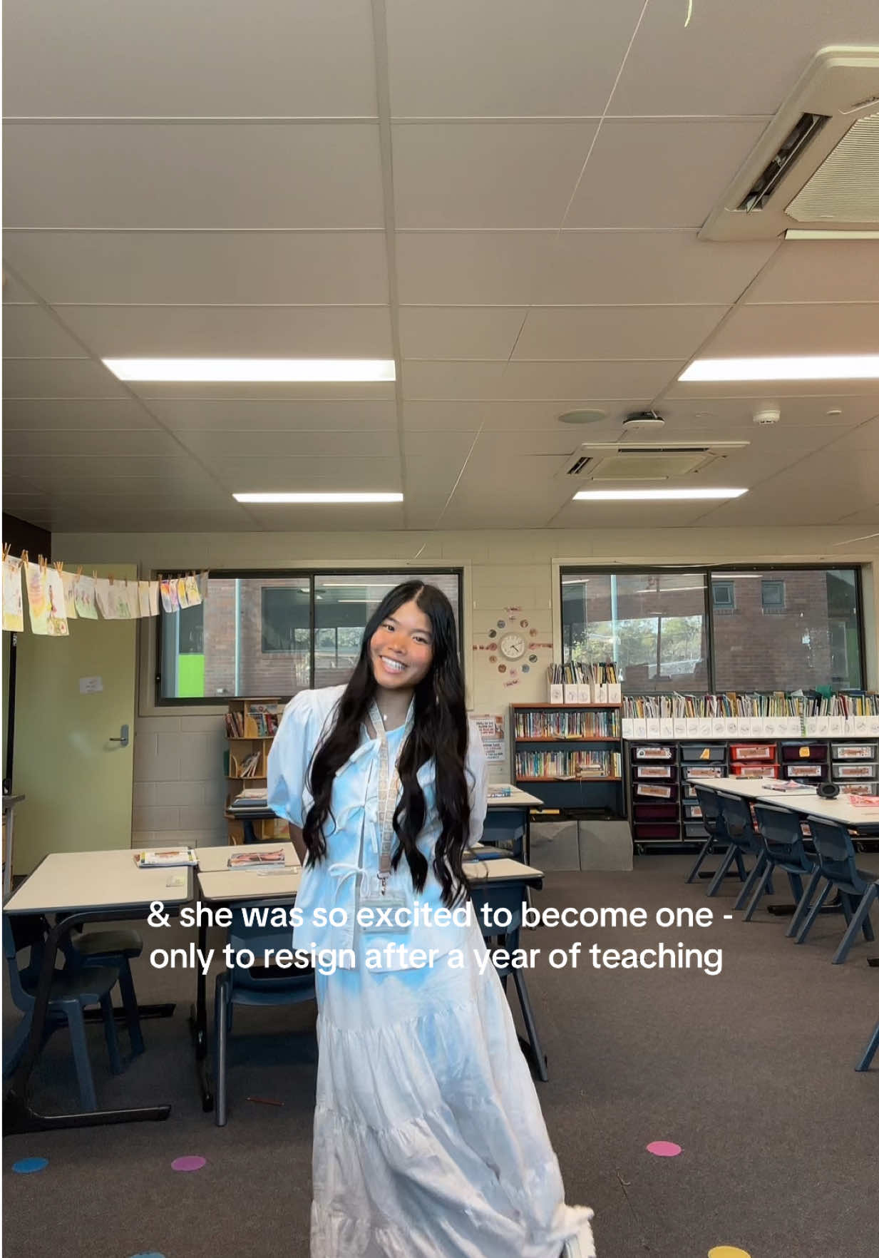 i’m sure you all will have so many questions, and i promise i’ll answer them in time. this decision was not an easy one. it was a massive leap of faith, but i’m grateful for everything i experienced this year. i was truly blessed to teach and coach such amazing students, and those moments gave me purpose. for now, my teaching journey is on hold. i’m not sure what lies ahead, but i am excited for the next chapter of my life. i know many of you may feel blindsided by this decision, especially since i’ve shared so many positives and happy moments. but you never truly know what someone is going through deep down. kindness is everything. please know that each experience is unique. i never wanted to discourage anyone. i always hoped to encourage, and i don’t want anyone to form negative opinions about teaching based on my own journey. every individual, school, and community is vastly different. no person, place, or experience will ever be the same, so comparing them isn’t fair or even possible. but i wanted to share my own experience and hopefully help someone who may be going through similar feelings, because it can be lonely out there, and speaking up can be hard and sometimes even frowned upon. i’ll keep posting my drafts and all of my happy and silly moments, but i wanted to be transparent about why my last week with my students was so emotional. i’m leaving not with a heavy heart, but with a grateful one. soaking up my last week at my job while i wrap things up for friday and then heading off to thailand to see my family again 🤍   onto better things 🥹 #teacher #teachersoftiktok #resign #resgination 