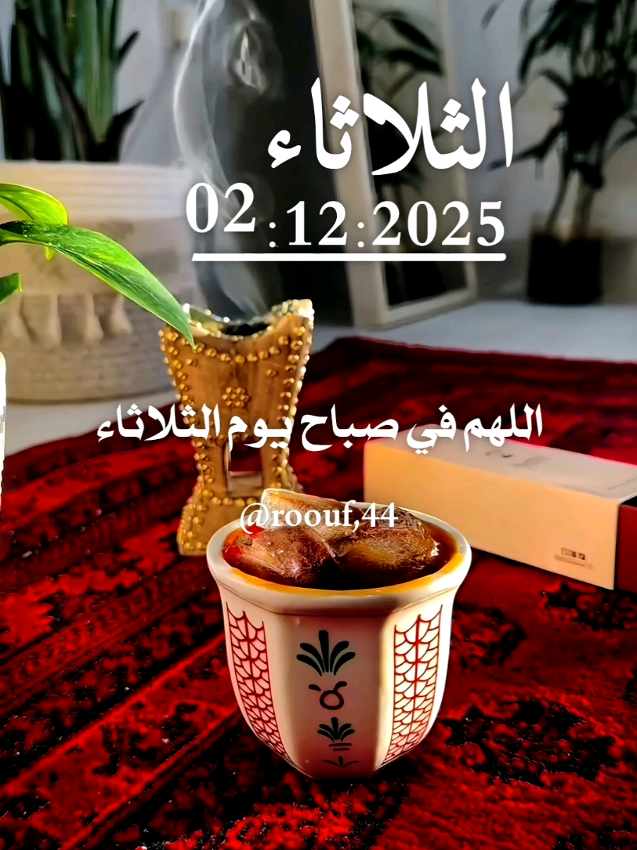 اللَّهُمَّ في صباح يوم الثلاثاء 🌺🌺🌹🌹 02:12:2025 #دعاء_يوم_الثلاثاء  #اللهم_امين_يارب_العالمين #اللهم_صلي_على_نبينا_محمد #دعاء_يوم_الثلاثاء  💝💝🤍🤍 🤲🤲🕋🕋🤲🤲 دٍعٌآء يَوٌمً آلَثًلَآثًآء يَآربً 