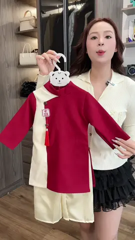 #thoitrangtreem #quanaotreem #aodaichobe #aodaicachtanchobe #TikTokShop 