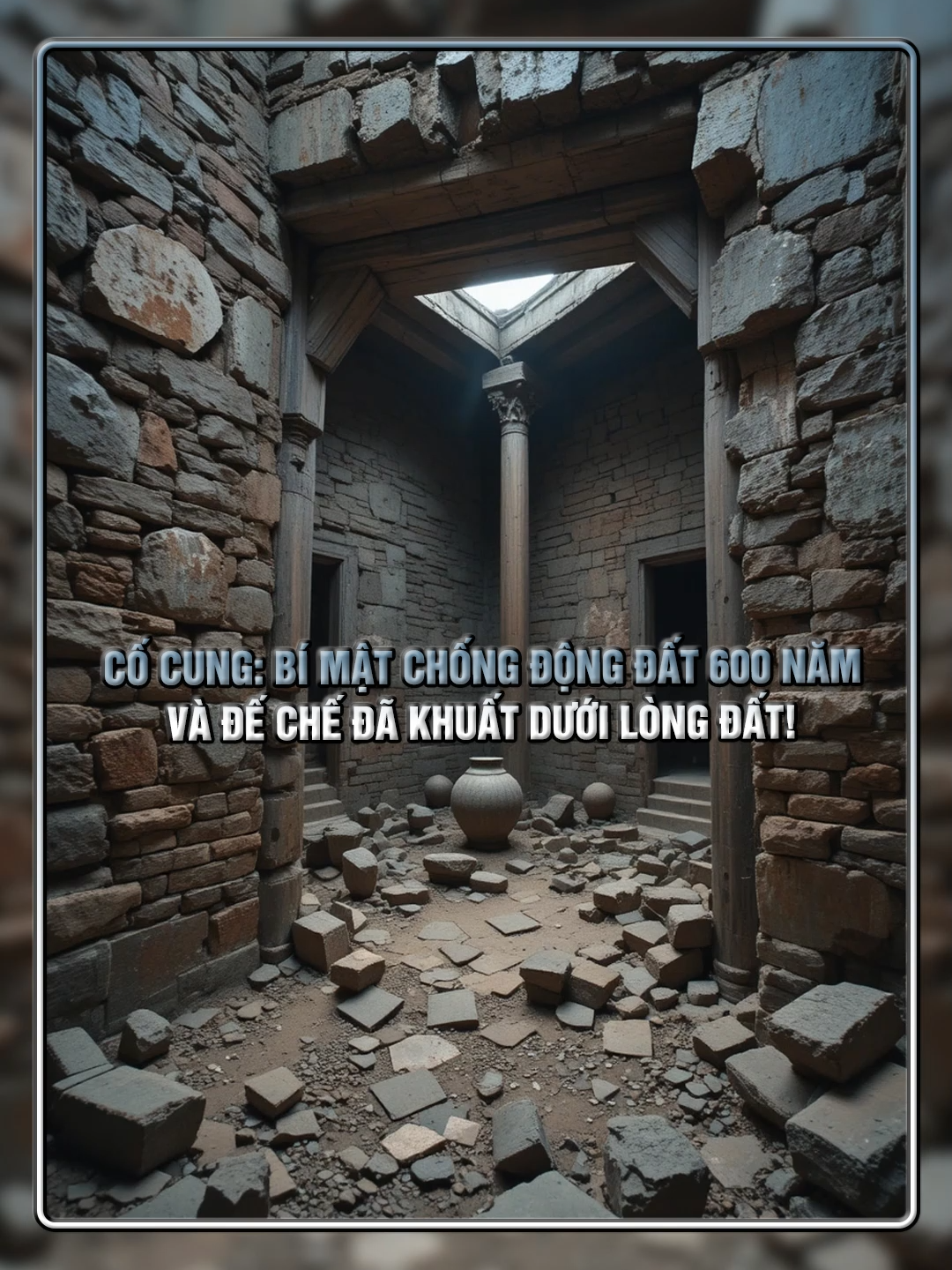 CỐ CUNG: BÍ MẬT CHỐNG ĐỘNG ĐẤT 600 NĂM VÀ ĐẾ CHẾ ĐÃ KHUẤT DƯỚI LÒNG ĐẤT! #giaidap #bian #kinhdi #kydi #fyb #foryou