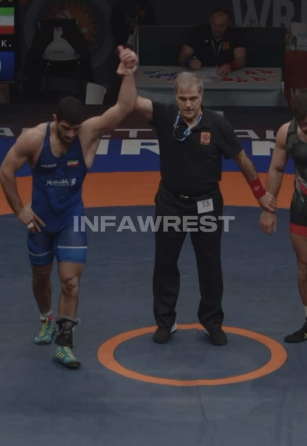 Kamran Ghasempour 🇮🇷 at 86KG or 92KG ⁉️  (GHASEMPOUR 92KG 2025 TIRANA RANKING SERIES 🥇) #wrestlingedit #wrestlinghighlights #freestylewrestling #wrestlingtiktok 