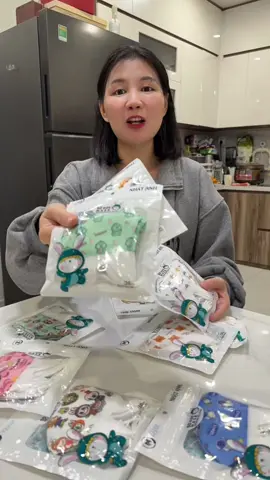 Vải LỤA - Khẩu Trang 5D Trẻ Em #khautrang #khautrangtreem 