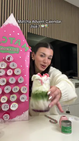 Matcha Advent 1/25 🍵 Doamne deci reteta asta e altcevaa 🥹@matcha_greenglass 