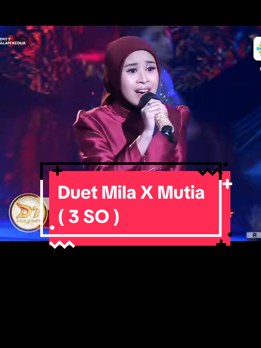 Duet Mila - Mutia lagu tujuh sumur 3 SO di Top 6 Result Show malam ini. siapa yang tersenggol malam ini ? #indosiar #fyp #viral #da7 #trending 