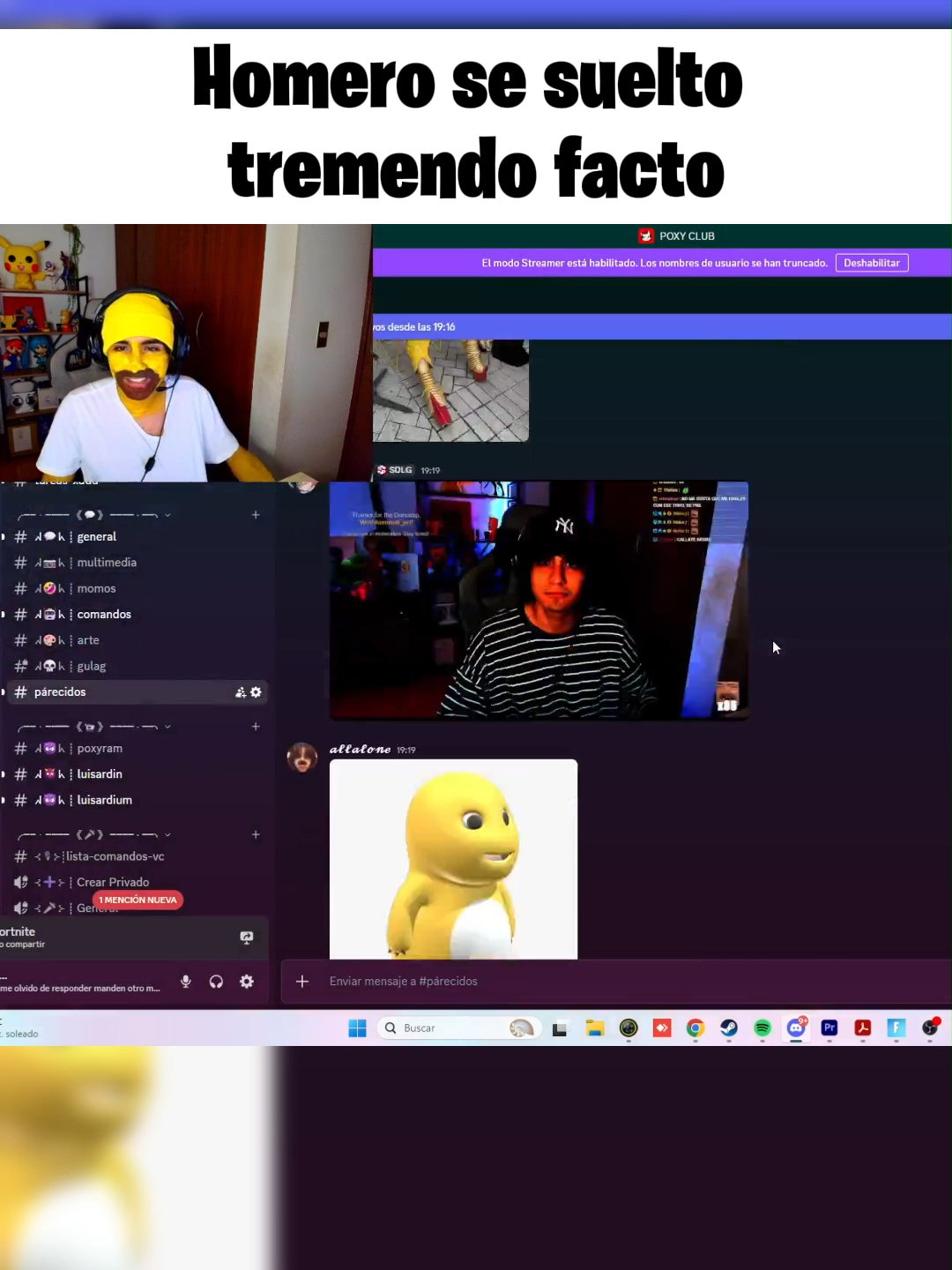 Homero tirando factos dou 🗣️🔥#luisardo #simpsons #clip #kick #peru #humor