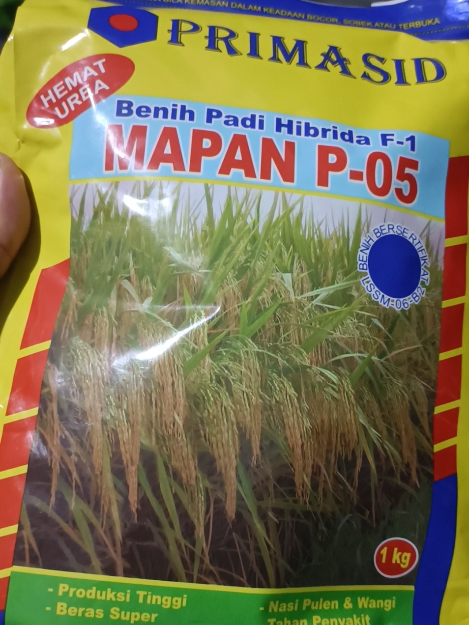 Benih Unggul Padi Hibrida F-1 MAPAN P-05 #benih #padi #petanipadi #petaniindonesia🇮🇩🇮🇩🇮🇩🌿🌿 #petanimuda 