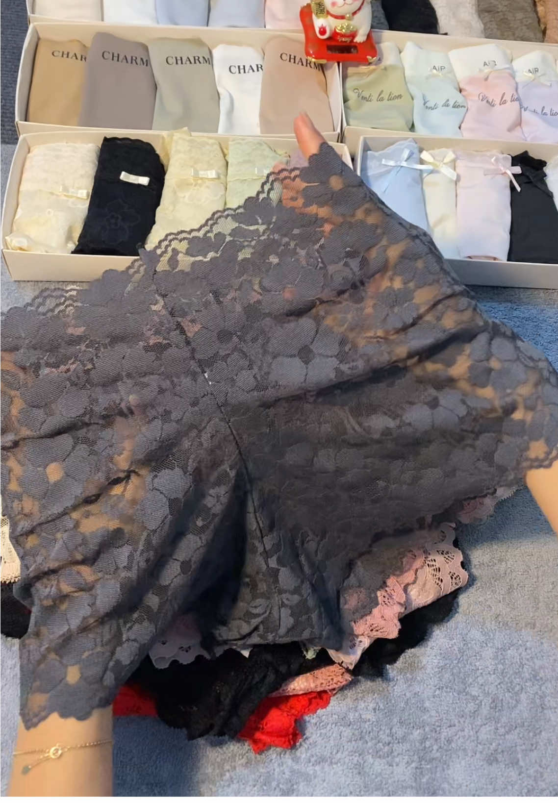 Sét quần ren kiểu mềm đẹp#quanchip #dolot #quanaohottrend #thoitrangnu #xuhuongtiktok 