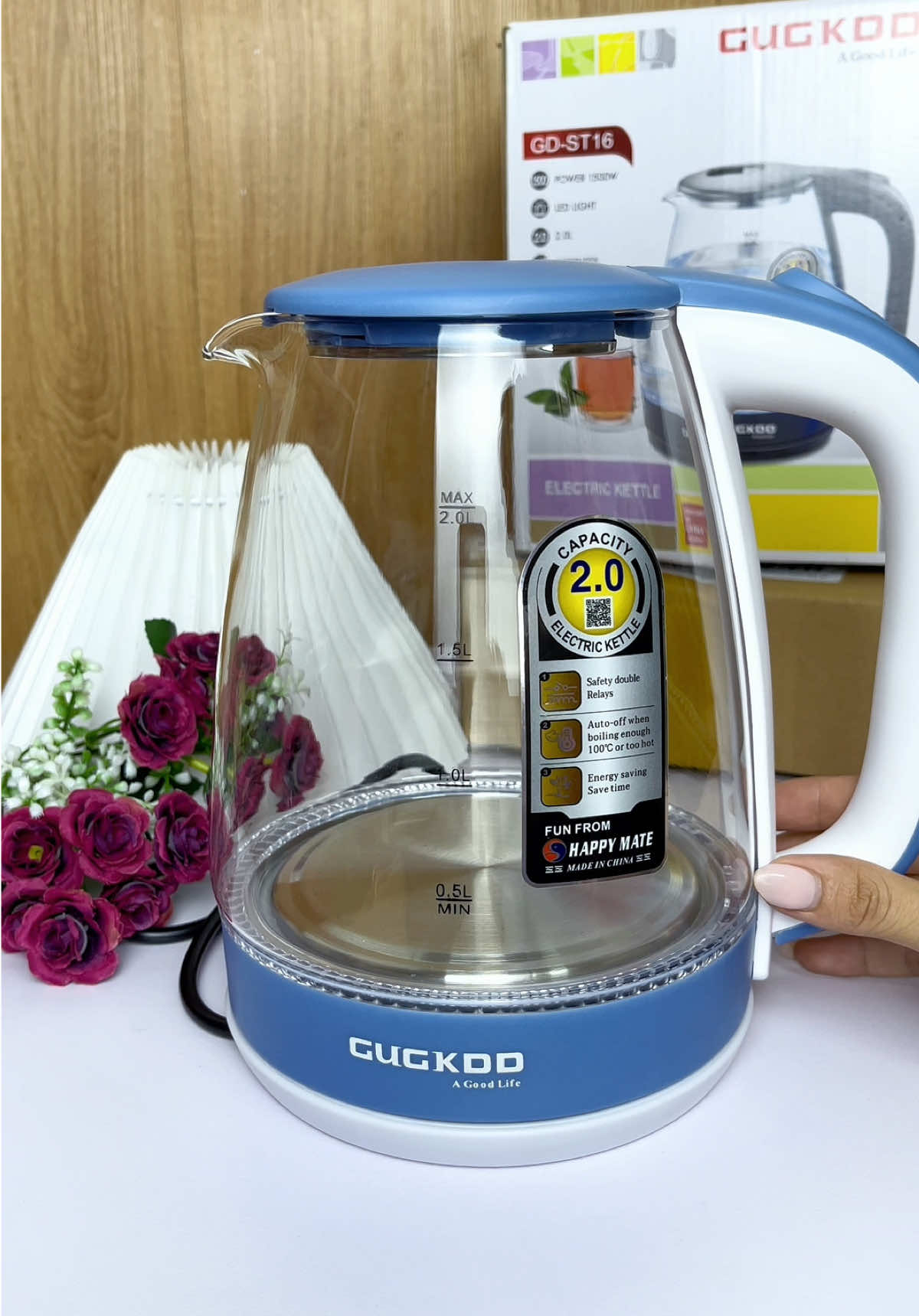 Ấm siêu tốc thủy tinh 2.0L cao cấp công suất 1300w bình siêu tốc trong suốt cường lực đèn led tự ngắt khi Sôi Đun Nước Bình Đun Nước Đun Siêu Tốc ST16, nhanh tay để được mua với giá ưu đãi kẻo hết nha anh chị ơi #amsieutoc #amsieutocthuytinh #amsieutoccaocap #dexuat #taphoathilanh99  @Tạp hóa Thị Lành  @Tạp hóa Thị Lành  @Tạp hóa Thị Lành 