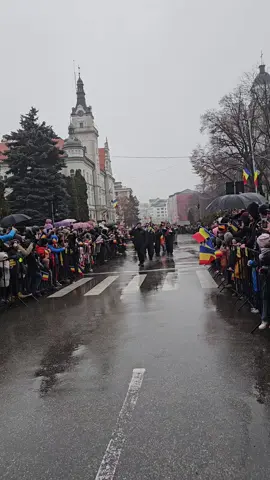 Parada militară organizată în centrul municipiului Suceava de Ziua Națională a României #suceava #foryour #fyp #bucovina 