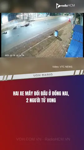 Hai xe máy đối đầu, 2 người tuvong ở Đồng Nai #VOH #TinTuc #ANTT #giaothong 