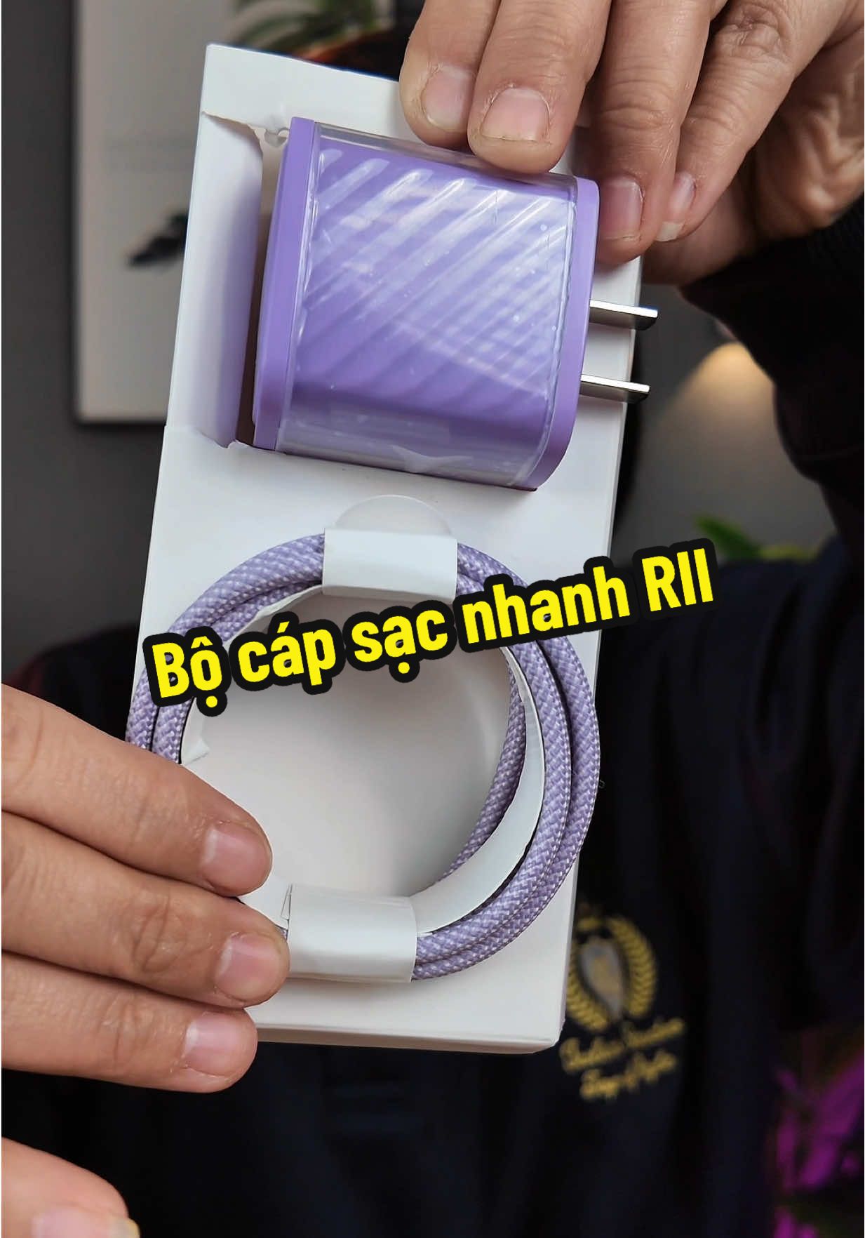 Bộ cáp sạc nhanh RII #bocapsac #capsacnhanh #capsac #nabeodaily 