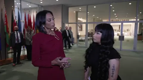 What Bible verse sparks your best?  Here’s what Superstar Rapper @Nicki Minaj 💎 told me about growing up in prayer and maintaining it with her go to scripture.  