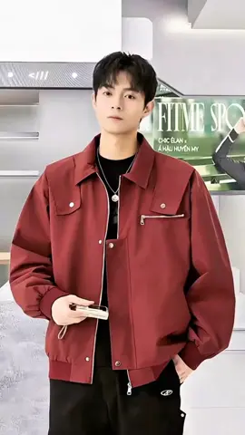 Áo khoác dù nam cổ sơ mi#aokhoac #aokhoacdu#aonam#thoitrangnam #xuhuong 