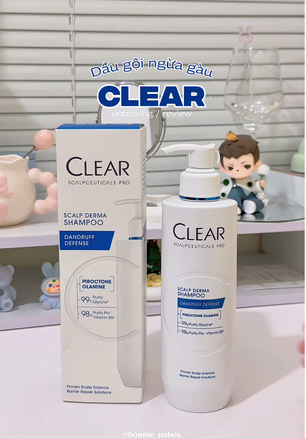 bà nào mùa đông gàu rụng như tuyết thì em này là chân ái đặc trị gàu lun nè #clear #daugoiclear #daugoitrigau #daugoi #xuhuong 