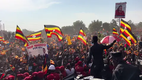 Already at Kitegombwa grounds in Kyadondo East for our final rally of the day #ProtestVote2026 