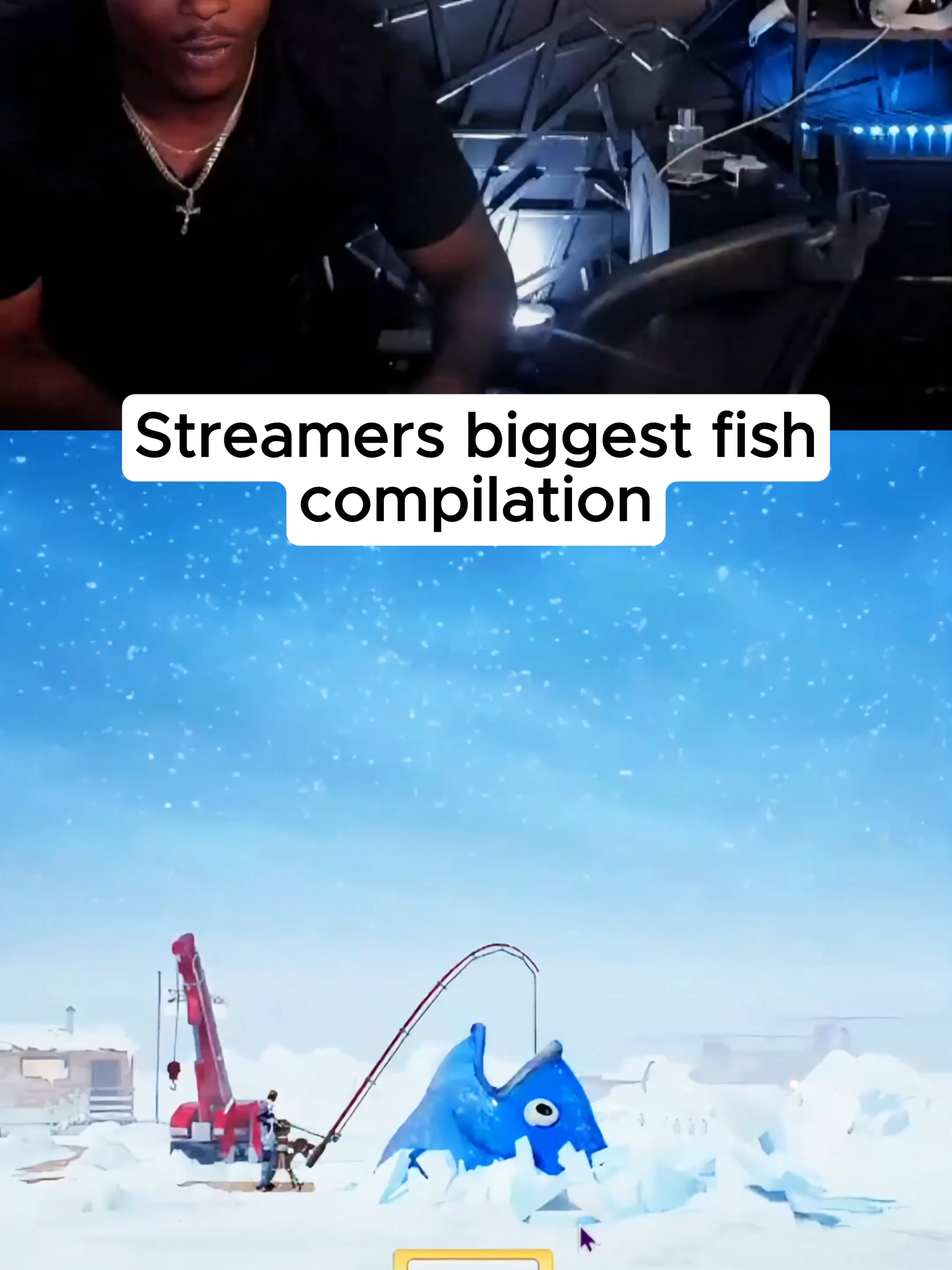 Streamers biggest fish compilation #kickstreaming