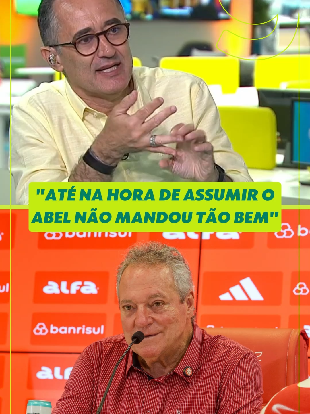 Bancada do #RedaçãoSportv debate fala de Abel Braga: 