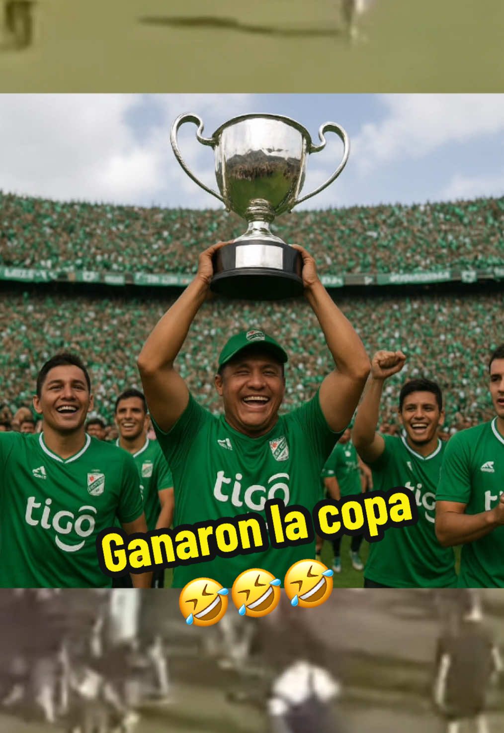 Ganaron la copa? 🤣🤣 @Iver Gutiérrez @Silvestre Cafetero @La Cafetería Bolivia 🇧🇴 #futbol⚽️ #orientepetrolero #blooming #santacruzdelasierra🇳🇬 #clasico 