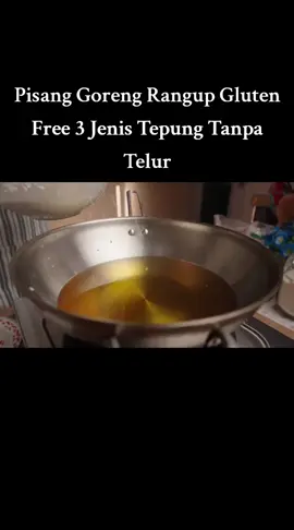 Pisang Goreng Rangup Gluten Free 3 Jenis Tepung Tanpa Telur #resepisimple #resepimudah #fyp #fypage #foryoupage 