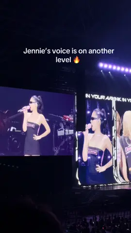 Jennie’s vocals are insane 🩷 #deadlineworldtour #blackpink #blackpinksg #blackpinksingaporeday3 #Tally