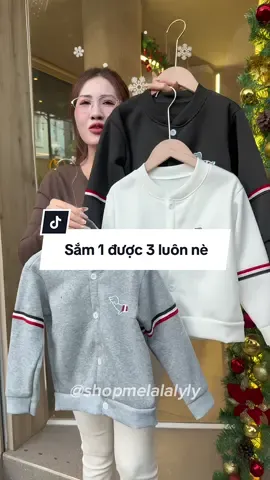 Sắm một được ba áo bomber đẹp và ấm cho bé đây ạ