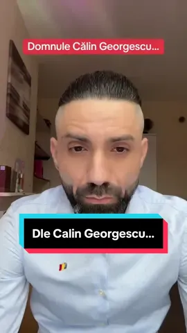Domnule Călin Georgescu… #1decembrie #romaniataramea #foryoupagе 