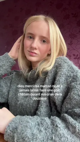 maintenant j’ai envie d’être rousse 