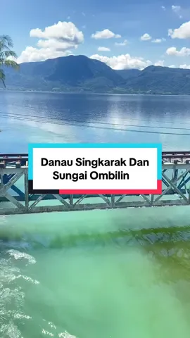 Pertemuan antara danau singkarak dan sungai ombilin #minang #ombilindanausingkarak #sumbar #danausingkarak #rancakbana 