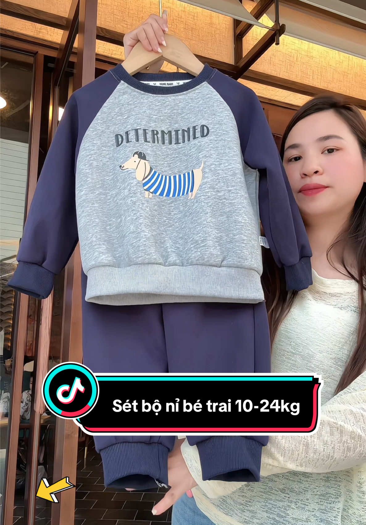 Sét bộ nỉ 2da dày dặn không bai xù cho bé trai 10-24kg. #megaoreview123 #quanaotreem #bobetrai #bonibetrai #setbobetrai 