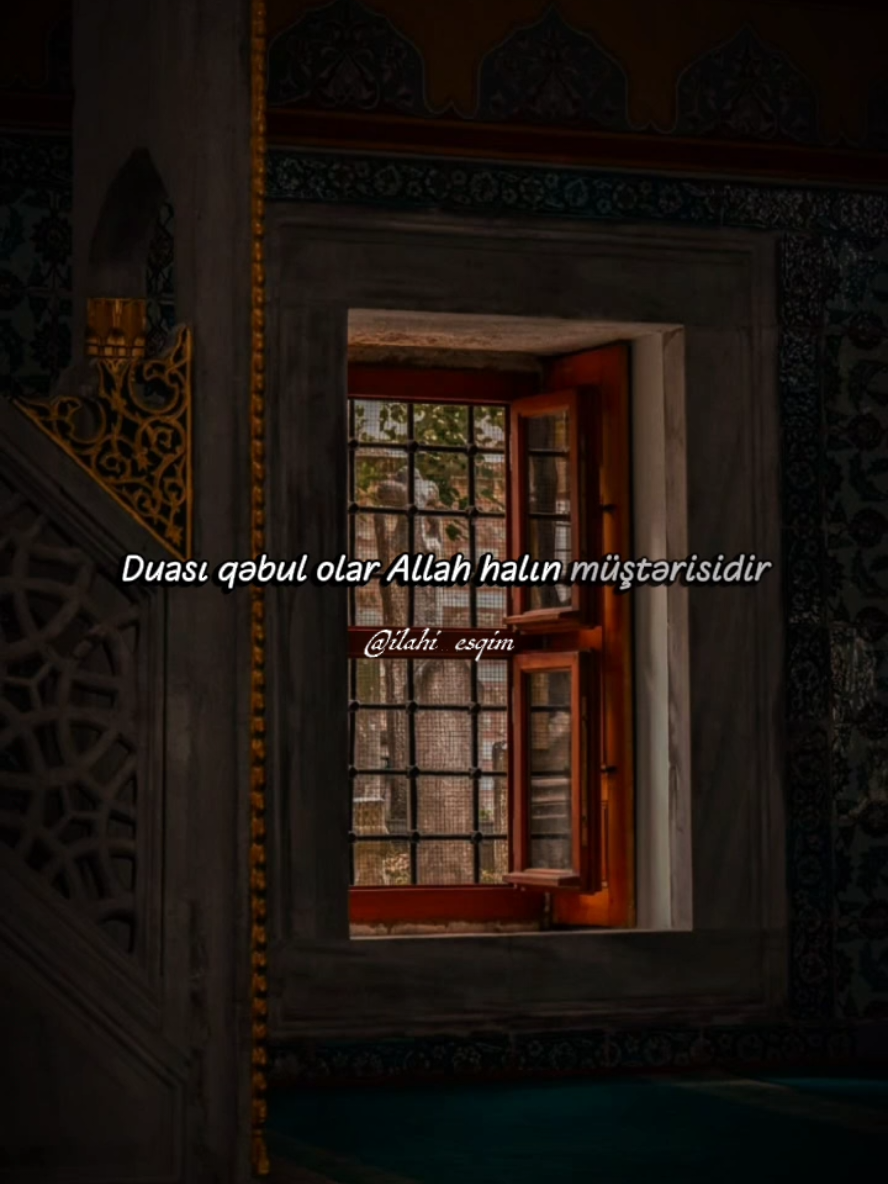 Allah bilir sən əziyyət çəkirsən... #hacışahinhəsənli #kəşfet #keşfetbeniöneçıkar #azerbaijan #dua 