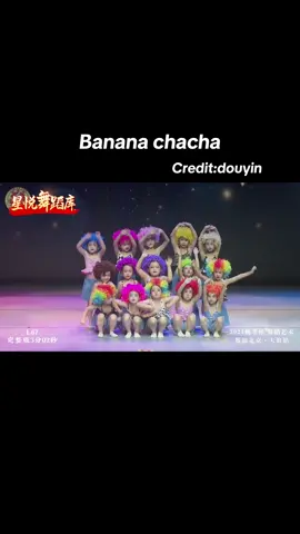 Banana chacha dance #múathiếunhi #tiktokviral #noelp
