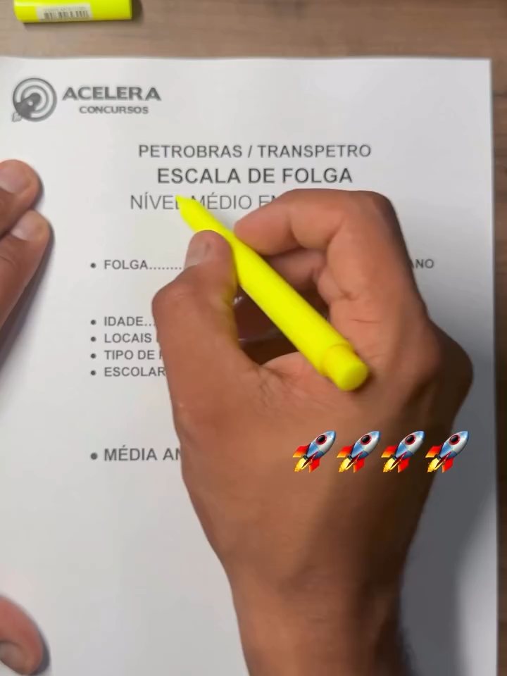 ESCALA DE FOLGA DA PETROBRAS/TRANSPETRO!🏖️😎 ✅Se você não quer perder essa oportunidade, vai no link da BIO clica e se cadastra para o CURSO GRATUITO!!! Atenção: A menção a quaisquer empresas e marcas neste vídeo tem caráter estritamente informativo e ilustrativo. A Acelera Concursos não possui qualquer vínculo, parceria ou afiliação com as empresas citadas e não concorre com seus produtos ou serviços. Nosso objetivo é apenas educacional. #oportunidade #transpetro #petrobras #salário #concurso #estabilidade #folga #nívelmédio