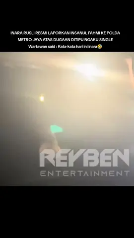 INARA RUSLI RESMI LAPORKAN INSANUL FAHMI KE POLDA METRO JAYA ATAS DUGAAN DITIPU NGAKU SINGLE Wartawan said : Kata-kata hari ini inara🤣 #inararusli #inararuslinikahsiri #insanulfahmi #inararusliselingkuhan #inararusliinsanulfahmi 