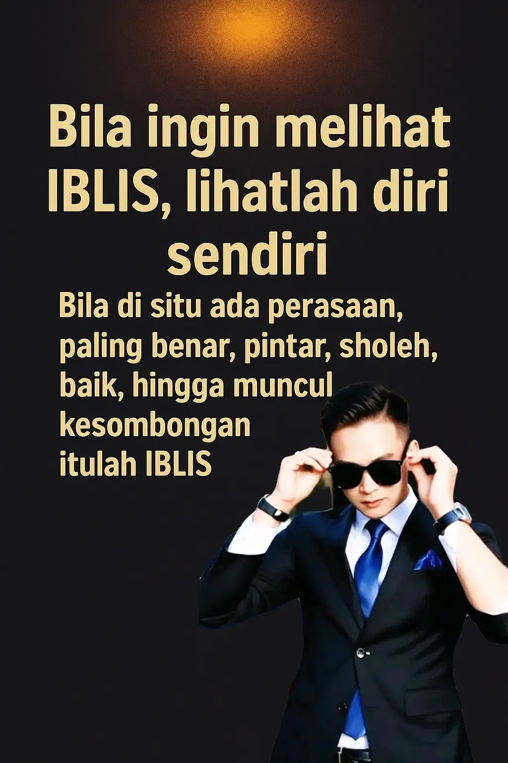 jangan sombong semua ada masanya