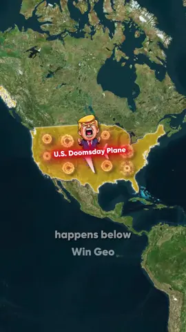 The U.S plane that can stay in the sky nearly forever. #unitedstates #geohistory #geography #History #doomsdayplane 