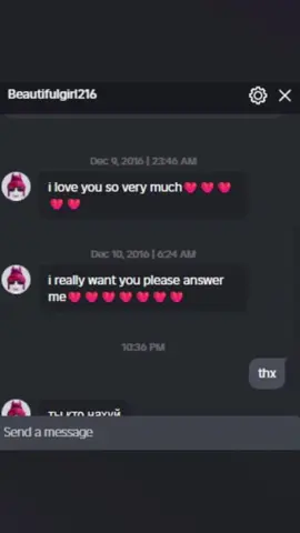 Where are you now..? Зайдите пожалуйста в мой тгк который находится в профиле либо по поиску weendeyone (прошу пожалуйста умоляю тебе сложно чтоли?)