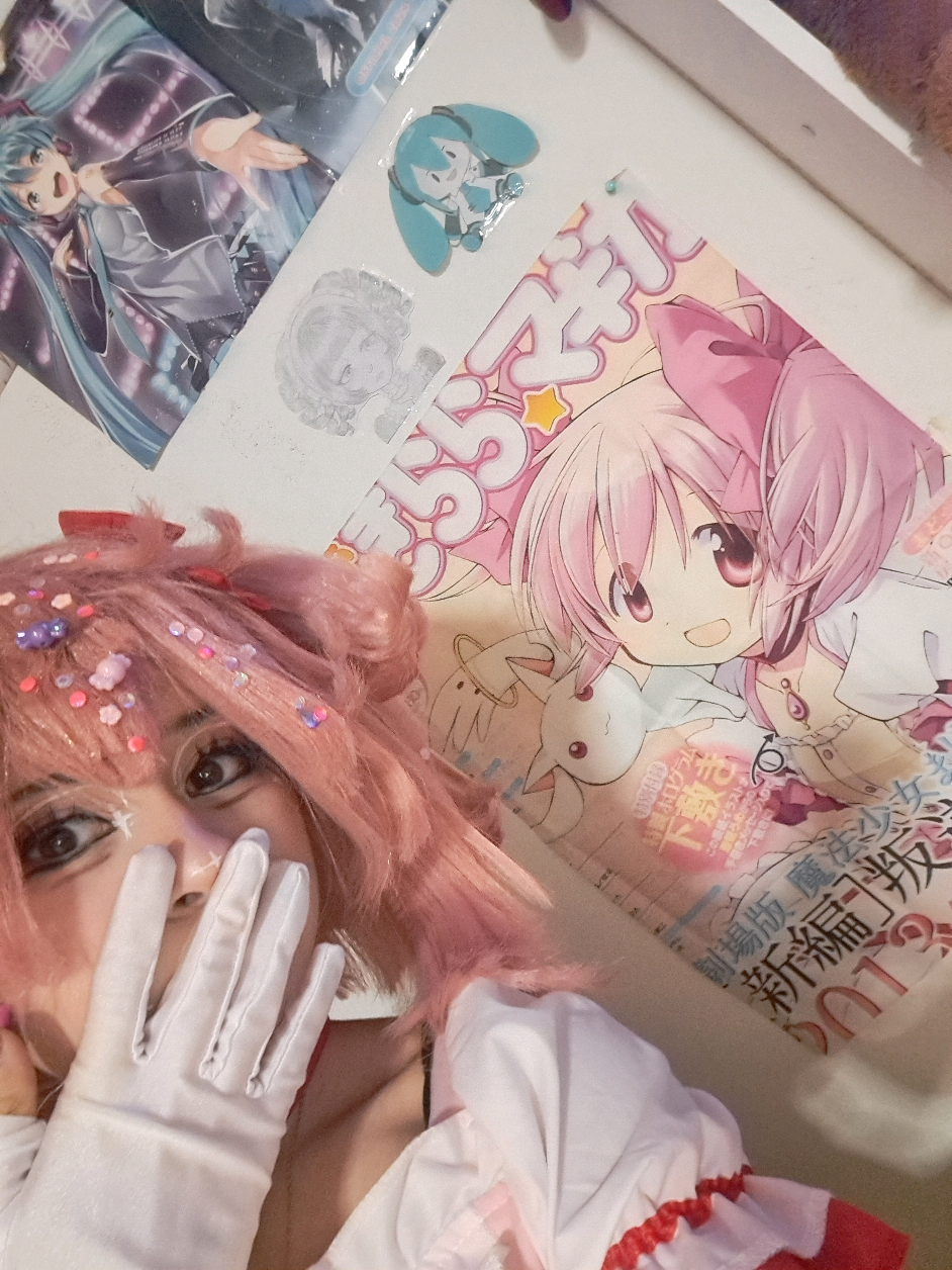 it was hard dancing in this cos 3: #miau #madokamagica #madokacosplay #madoka #cosplay 