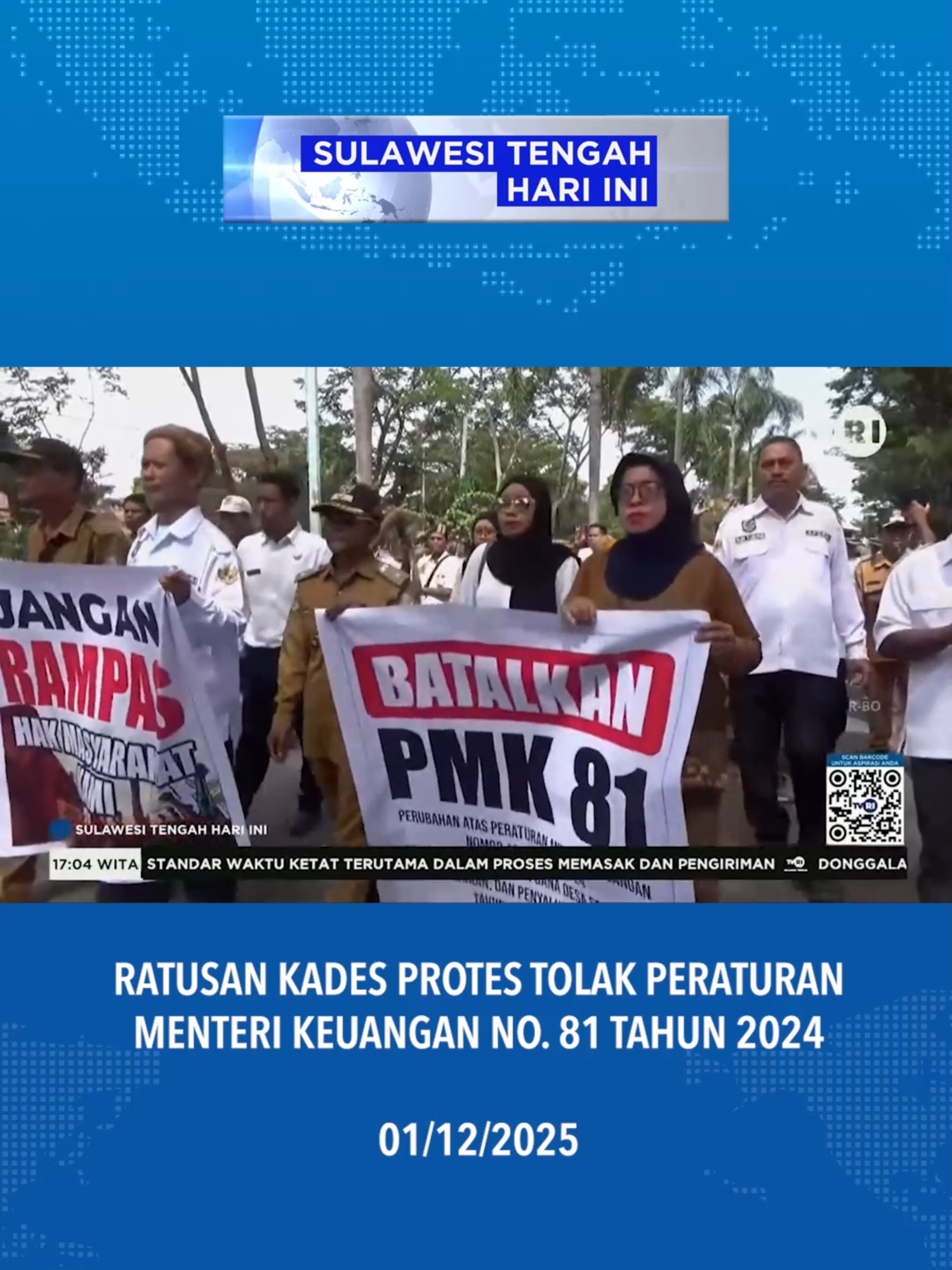 #tvri #tvrisulawesitengah #tvrisulteng #fyp #viral #sulawesitengahhariini #beritatiktok #sthi #tiktoknews #sulawesitengah #sulteng #parigimoutong #kades #kepaladesa #menkeu #peraturanmenkeu #protes