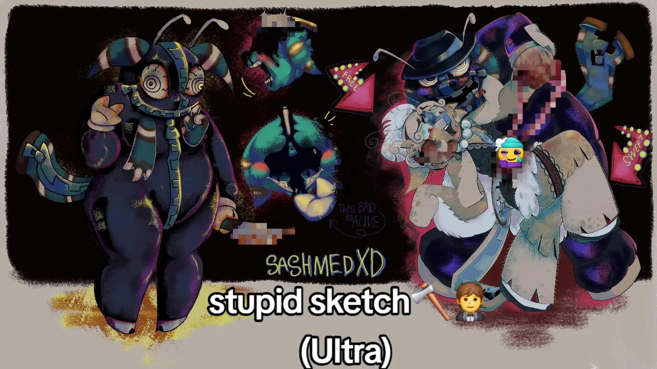 а что было дальше?^_>^¿ #art #sketch #viral #fyp 