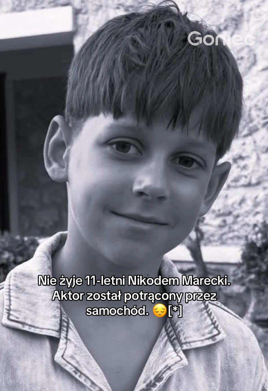 Nie żyje 11-letni Nikodem Marecki. Aktor został potrącony przez samochód. 😔[*]