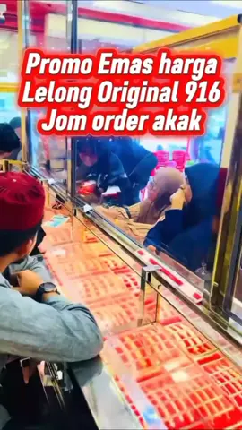 Nak cari emas cantik, harga jimat, kualiti asli 916? Di sini tempatnya! 💛 Semua emas kami adalah emas lelong, harga jauh lebih rendah daripada harga kedai tapi tetap ori, boleh pajak & boleh jual balik. 📌 Sesuai untuk: ✔ Simpanan ✔ Pelaburan ✔ Hadiah ✔ Tambah koleksi barang kemas Siapa cepat, dia dapat! Stok laju sold out. Nak tengok dulu? Nak tanya harga? PM je sis, saya layan 🫶✨