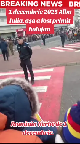 Ilie bolojan huiduit la Alba Iulia 1 decembrie 2025 #România #diaspora #foryou #duet #Albaiulia 