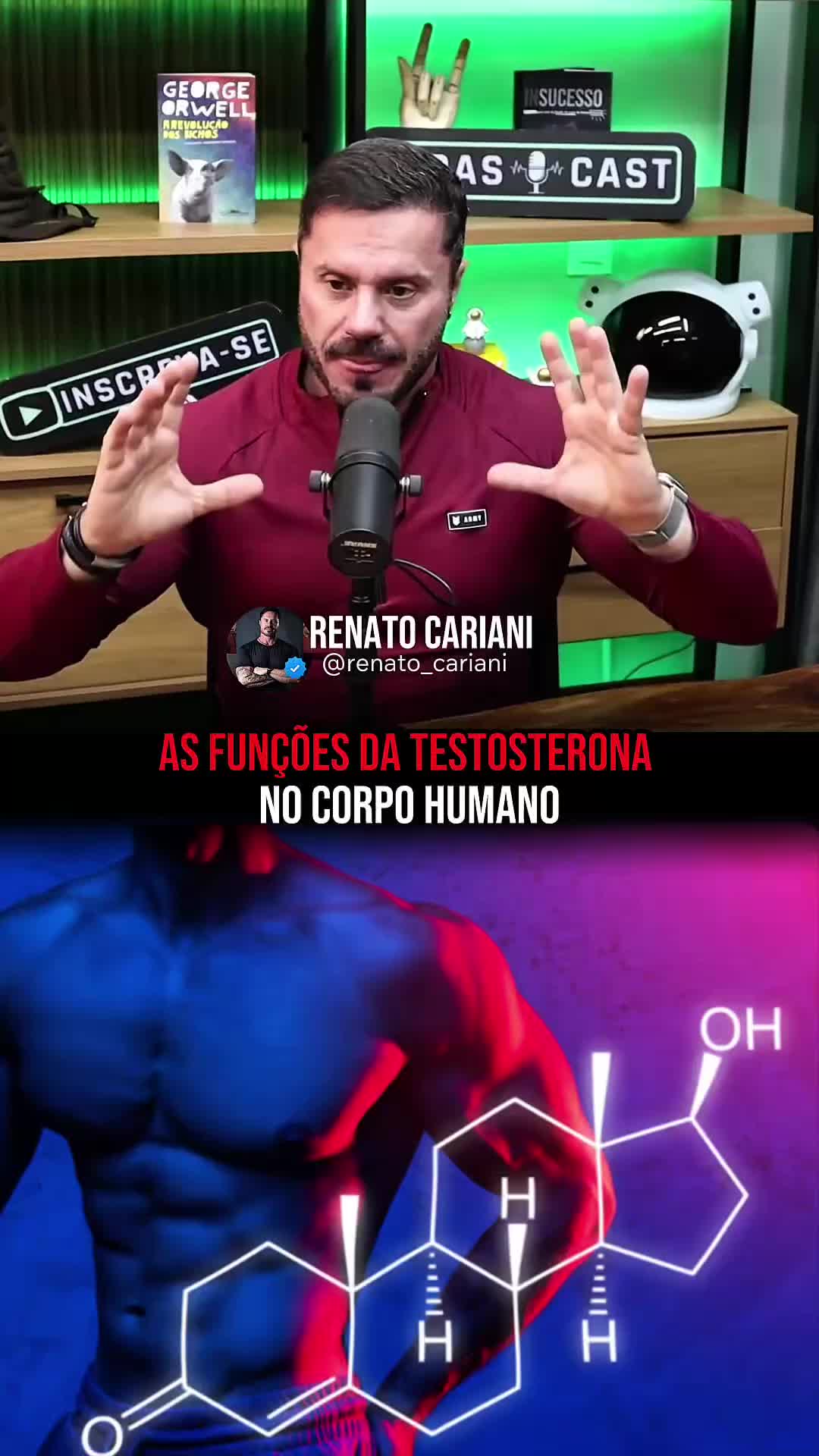 🚨 A testosterona atua em vários sistemas do corpo porque se liga aos receptores distribuídos pelos tecidos. É isso que influencia força, ganho de massa, energia, recuperação e também a função sexual. Quando os níveis saem do equilíbrio, os colaterais aparecem de formas diferentes em homens e mulheres. O fígado é quem metaboliza os hormônios, e o uso excessivo aumenta o risco de dano hepático. Nas mulheres, doses altas podem causar efeitos marcantes, como o aumento do clitóris pela ação direta da testosterona nos receptores da região. Por isso é fundamental procurar um endocrinologista antes de qualquer decisão. Se a pessoa não tem massa muscular suficiente ou receptores preparados para responder ao hormônio, o risco é maior que o benefício. Cautela sempre.