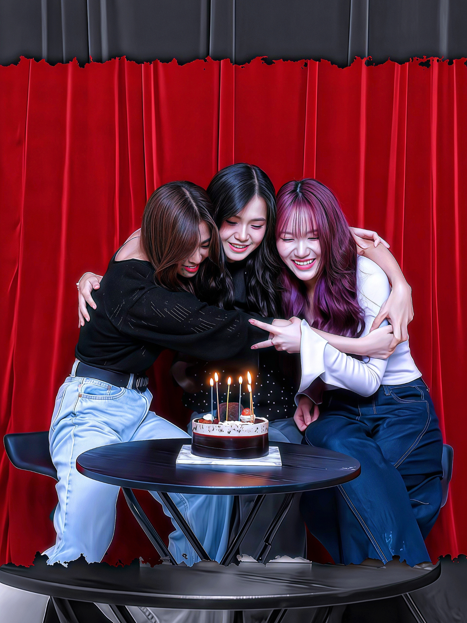 happy anniversary, gen 9😚 #marshajkt48 #katrinajkt48 #indahjkt48