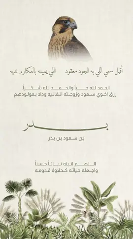 بشارة سمي جده #دعوة_الكترونية #fyp #مواليد 