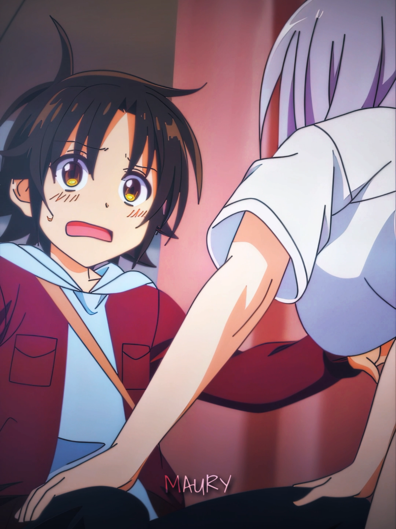 She's so Beautiful. #serenehozumi #megamiryounoryoubokun #motherofthegoddessdormitory #anime #animeedit