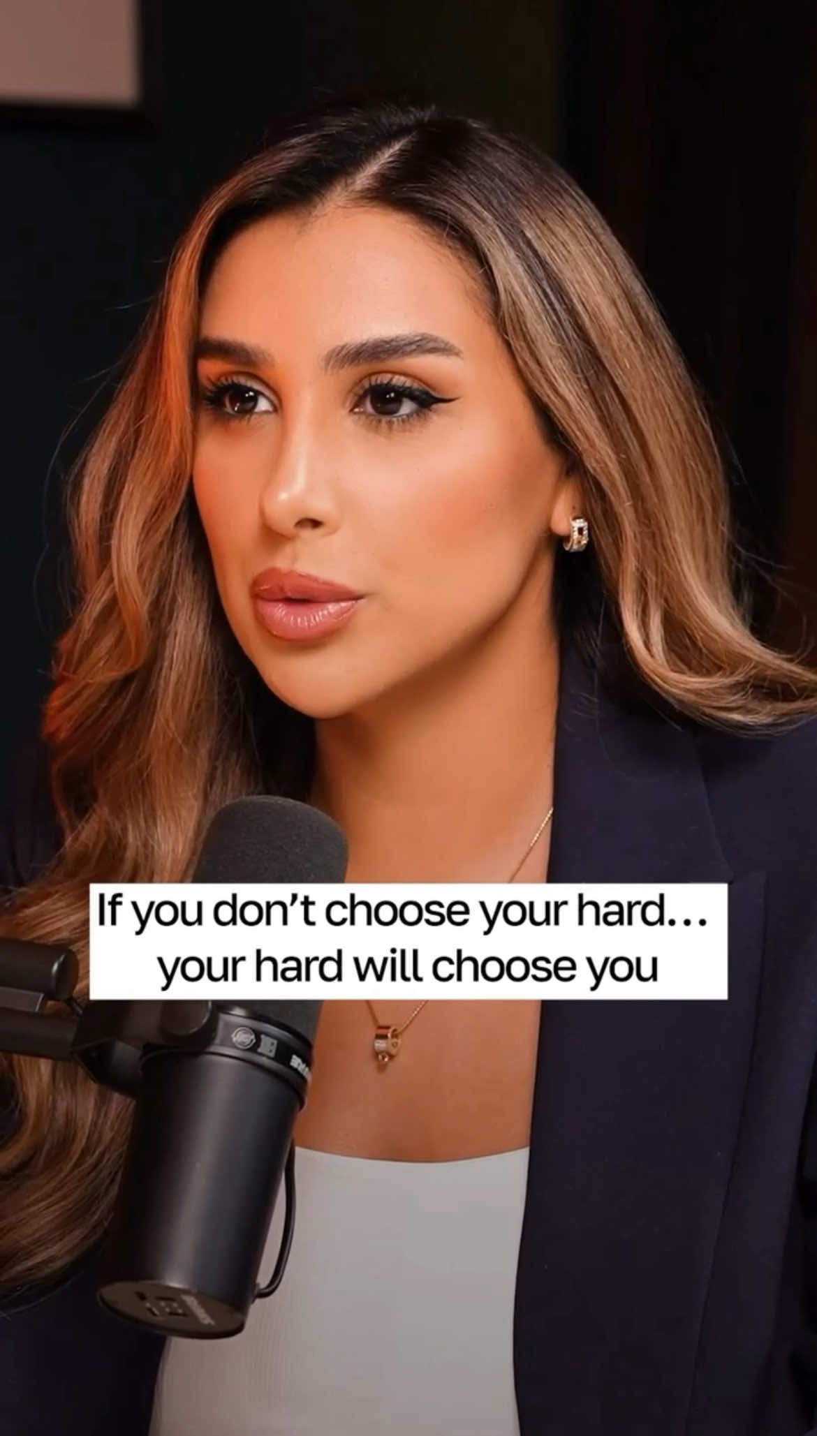 Avoiding the hard parts of life doesn't make life easier, it just makes the consequences heavier. Choose the hard that builds you, not the one that breaks you. #honiakader #pourtoii #fyp #viral 