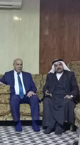 #والدي المرحوم الشيخ محمد الخامس العبدالهادي الحمد علص ابو فهد رحمه الله والعم العزيز حفظه الله د أحمد فكاك البدراني  وزير الثقافة والسياحه والآثار