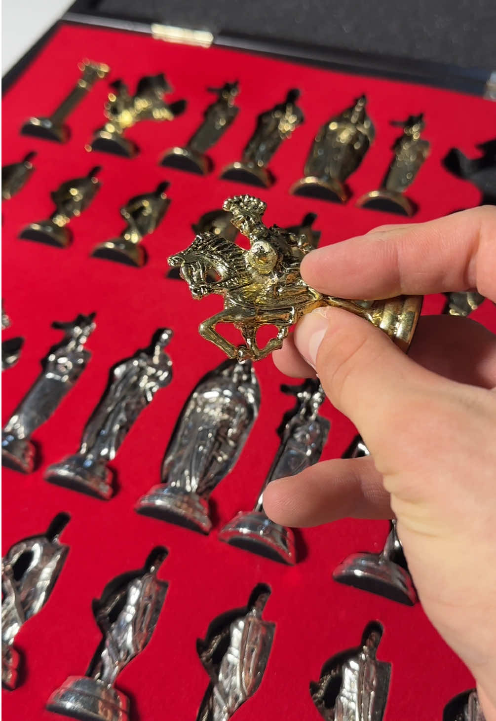 Chess set “Crusaders” - our bestseller here! Get it for a christmas from Zhysell!  Zhysell- Only Premium Chess sets!  Global Shipping! Бесплатная доставка по Казахстану!  Link in bio 🔗  Chat us on:  WhatsApp: +7 700 084 9696 Instagram: zhysell.kz  #chess #chesstok #gift #france #алматы 