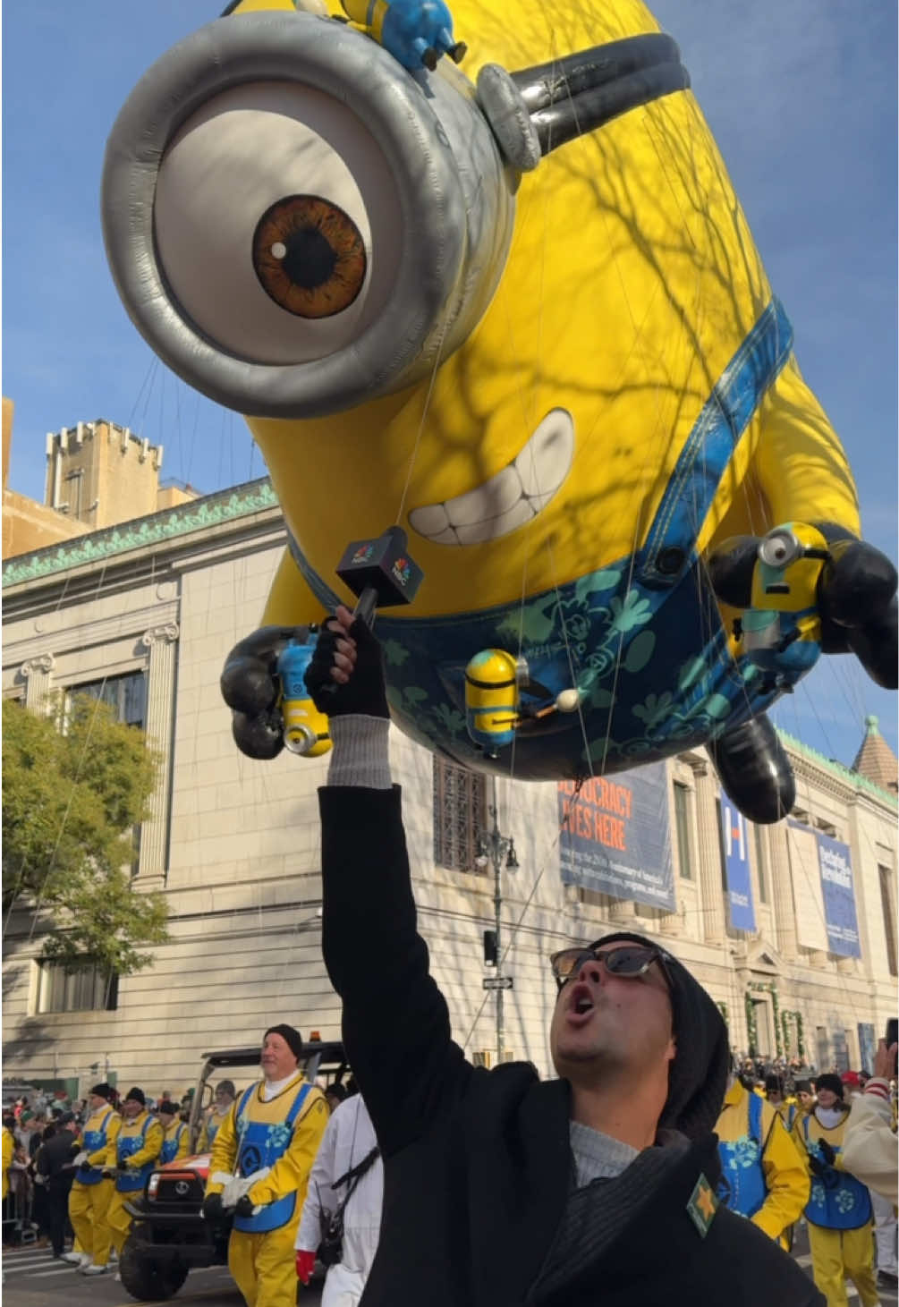 Until next year.🫡 #minions #macysparade 